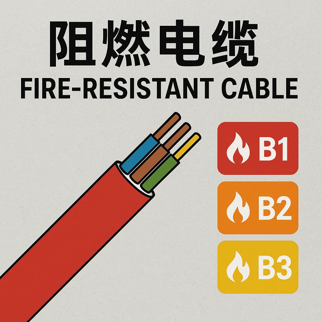 什么是阻燃电缆？？？？？？？B1、B2、B3级的区别你相识吗？？？？？？？