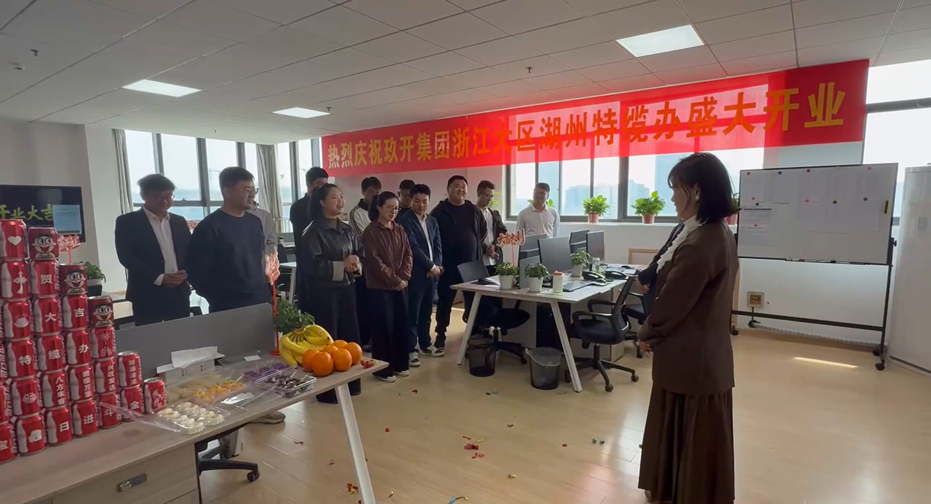 GA黄金甲集团吴总司理讲话